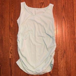 Mint maternity tank